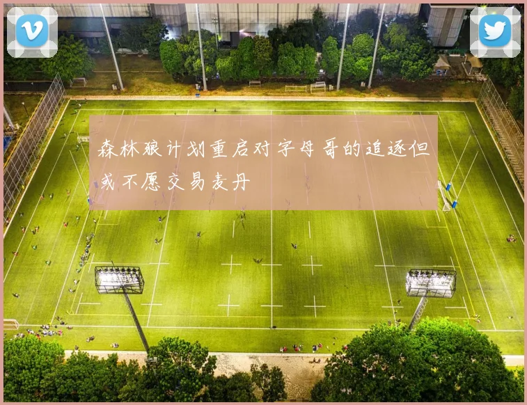 森林狼计划重启对字母哥的追逐但或不愿交易麦丹