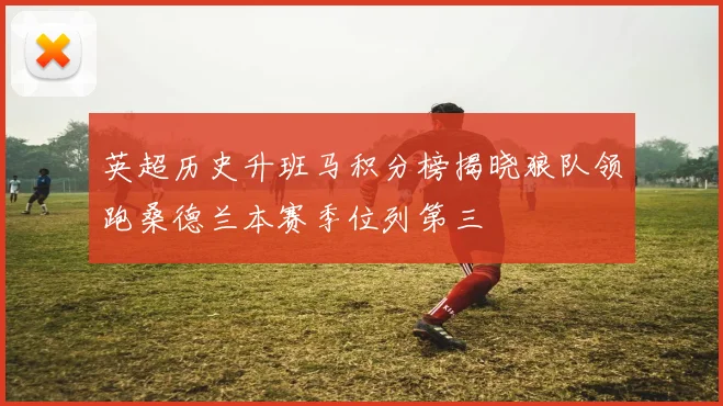 英超历史升班马积分榜揭晓狼队领跑桑德兰本赛季位列第三